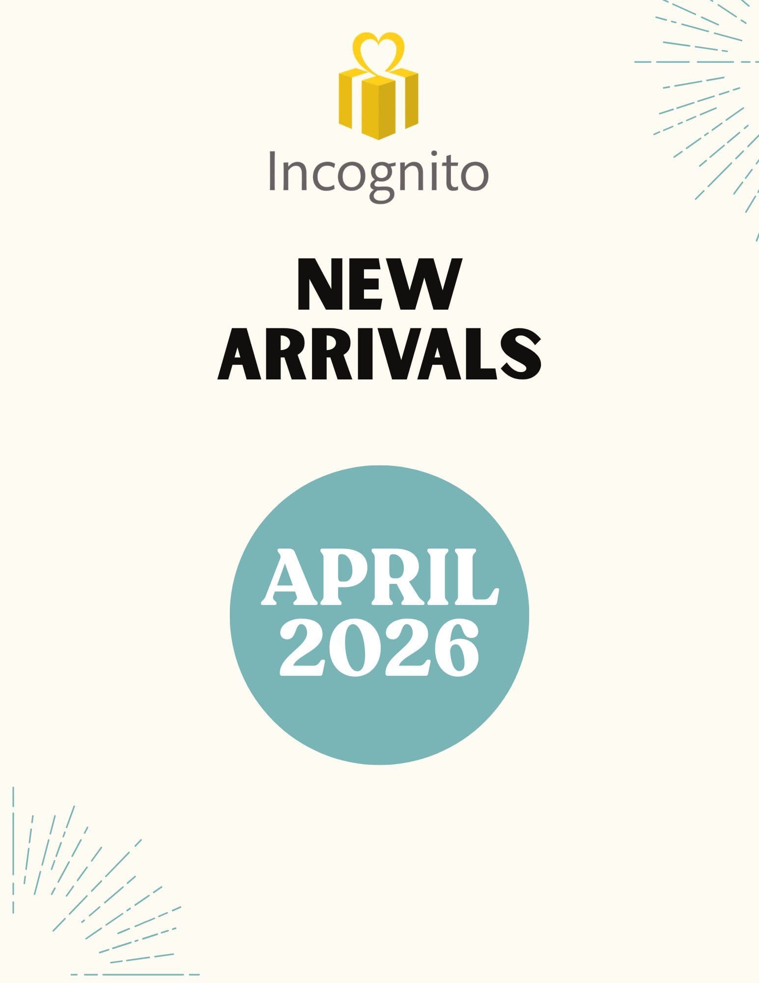April 2026 new arrivals (English)
