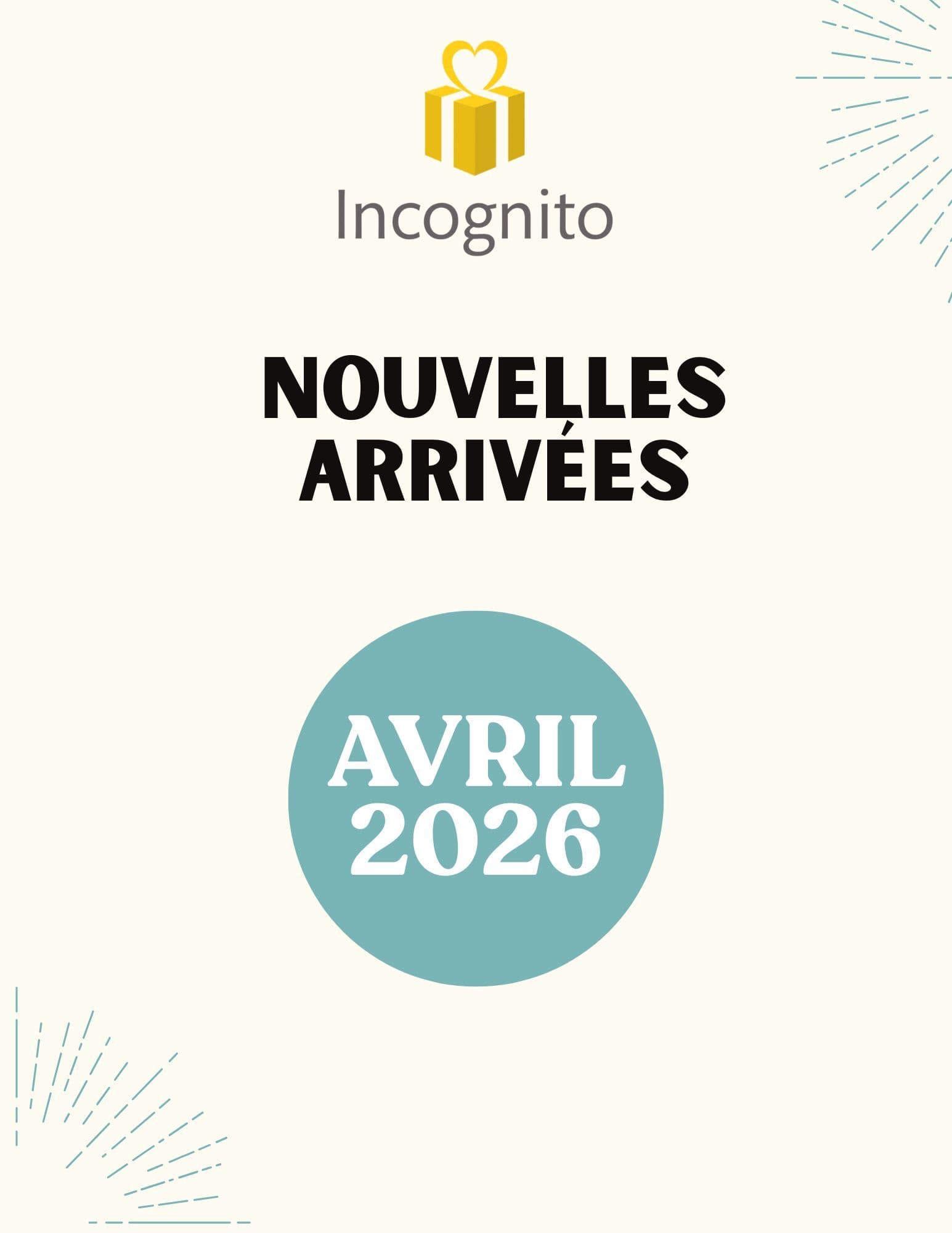 Nouveautés Avril 2026 (French)